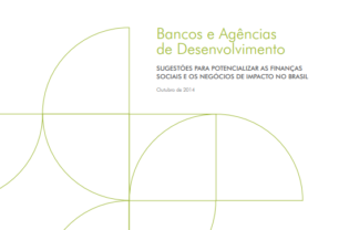 Bancos e Agências de Desenvolvimento: Sugestões para potencializar as Finanças Sociais e os Negócios de Impacto no Brasil