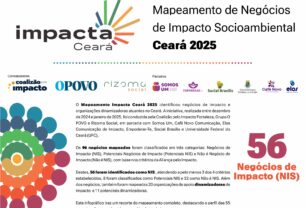Infográfico Mapeamento 2025 - Impacta Ceará - NIS e Dinamizadoras