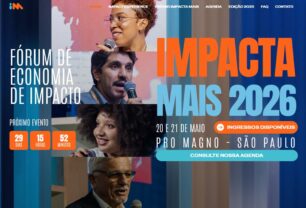 Impacta Mais 2026: São Paulo recebe o maior fórum de economia de impacto do Brasil em maio